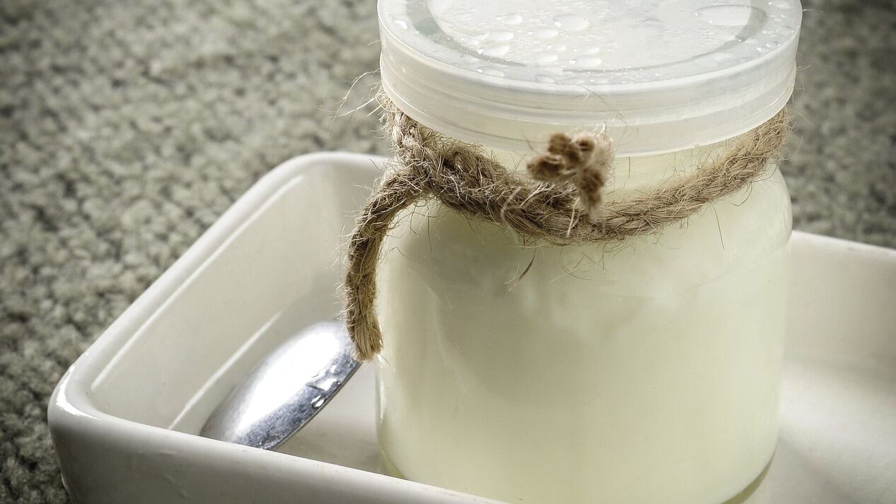 raugintų pieno produktų penktą dieną